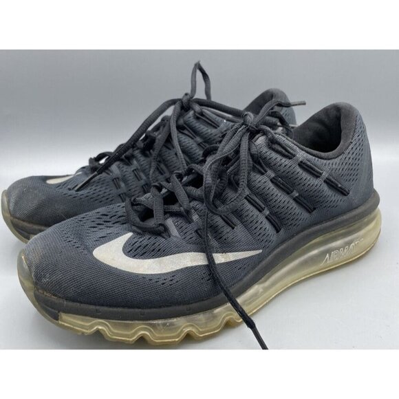 Nike Air Max Black Sneakers Running Shoes Women's‎ 7 Athletic - Picture 1 of 9